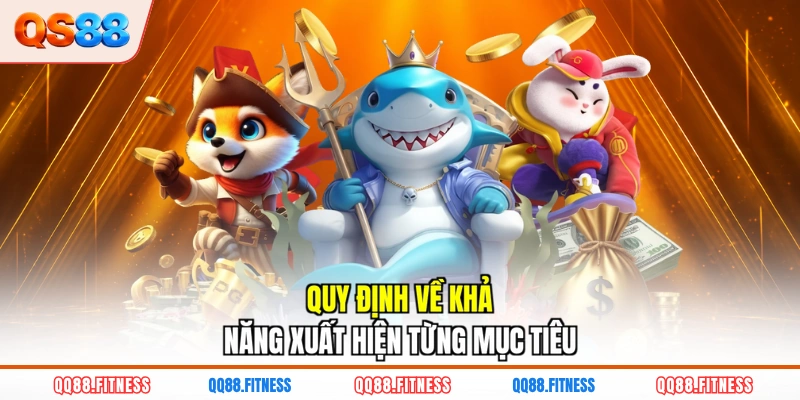 Quy định về khả năng xuất hiện từng mục tiêu