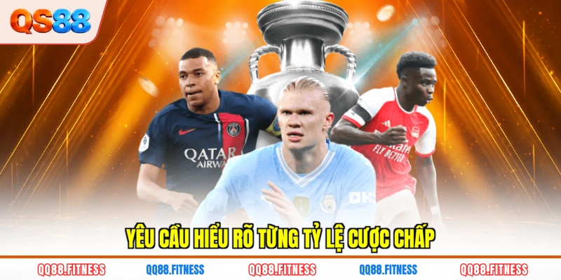 Yêu cầu hiểu rõ từng tỷ lệ cược chấp